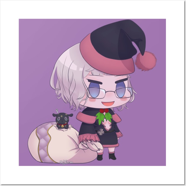 Padoru Molay (FGO) Wall Art by Lilynee-